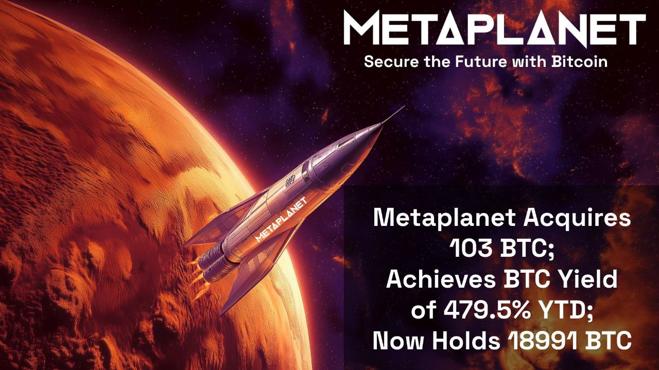 Metaplanet Expands Bitcoin Holdings with $11.7 Million Purchase